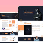 Cosec - One Page Creative Agency PSD Template