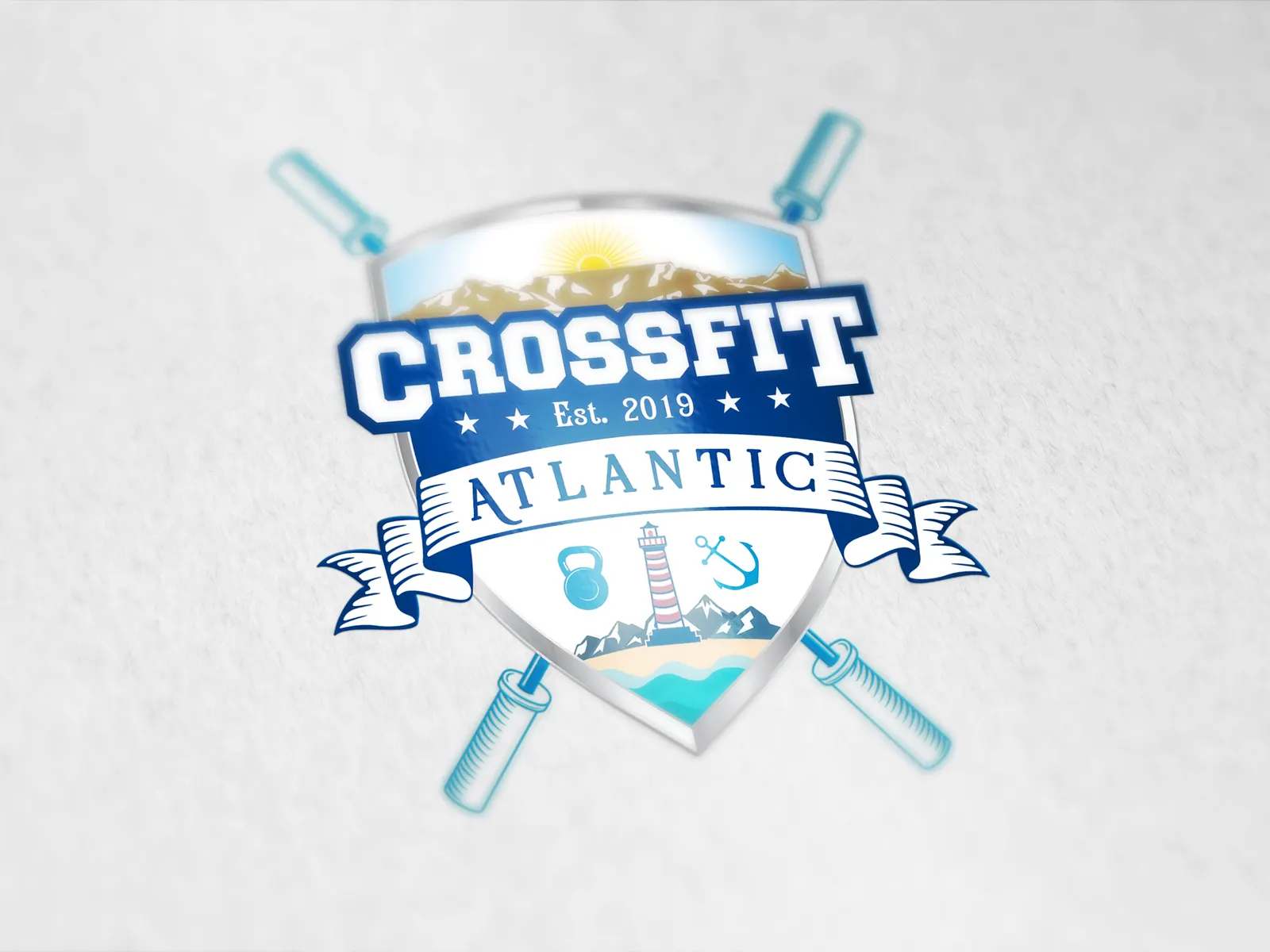 CrossFit Atlantic — Logo Design & Brand Identity