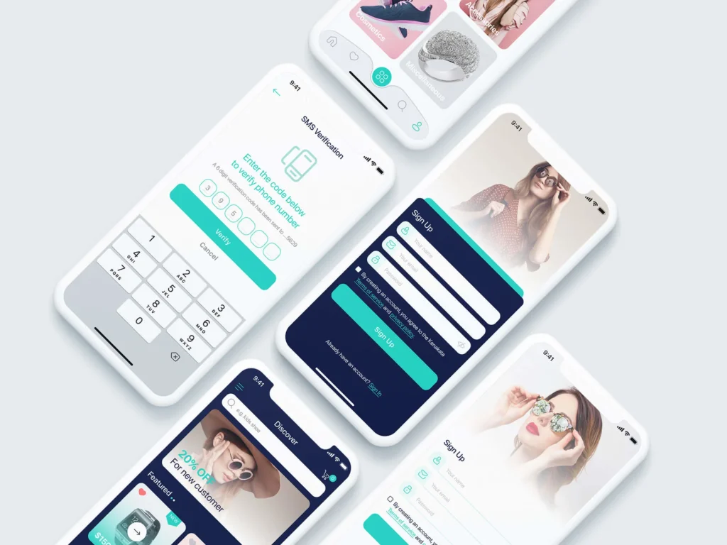 Kenakata – eCommerce Mobile App UI Kit