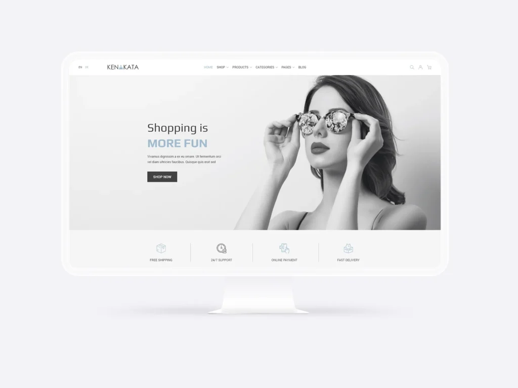 Kenakata – Creative eCommerce Adobe XD Template