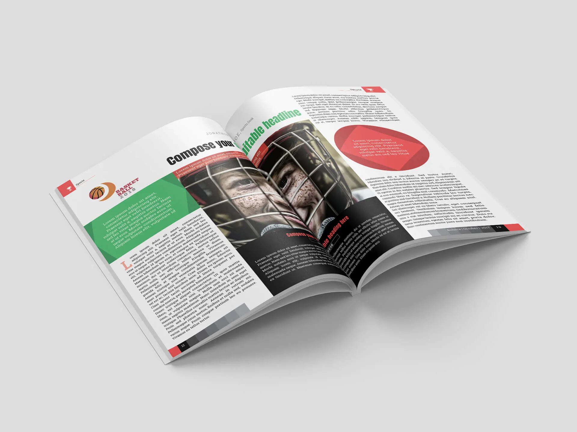 Bichitra Magazine Template