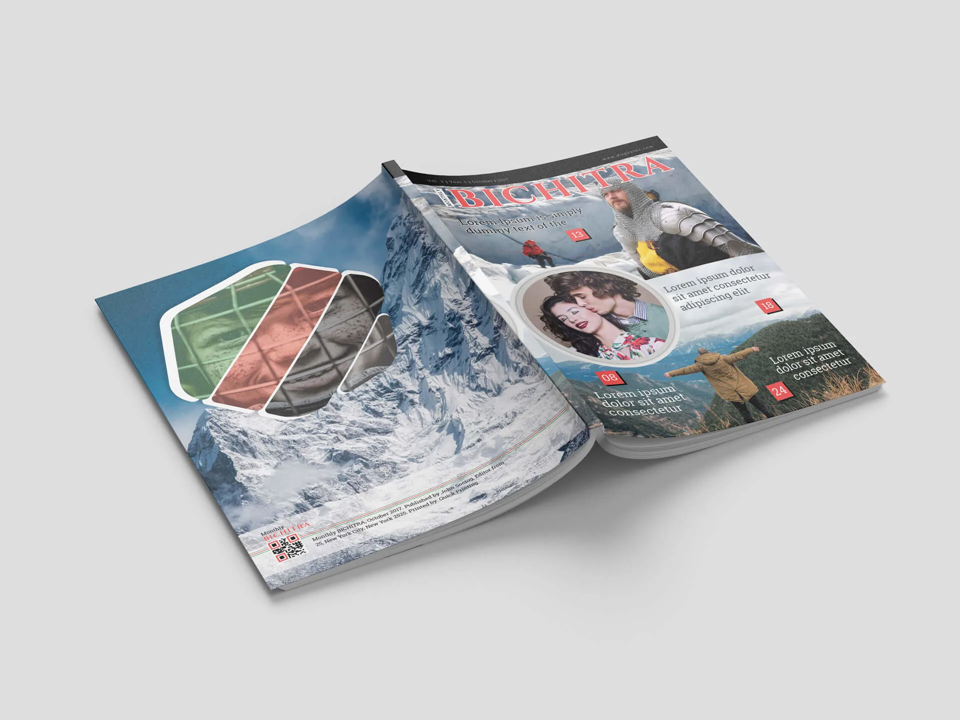 Bichitra Magazine Template