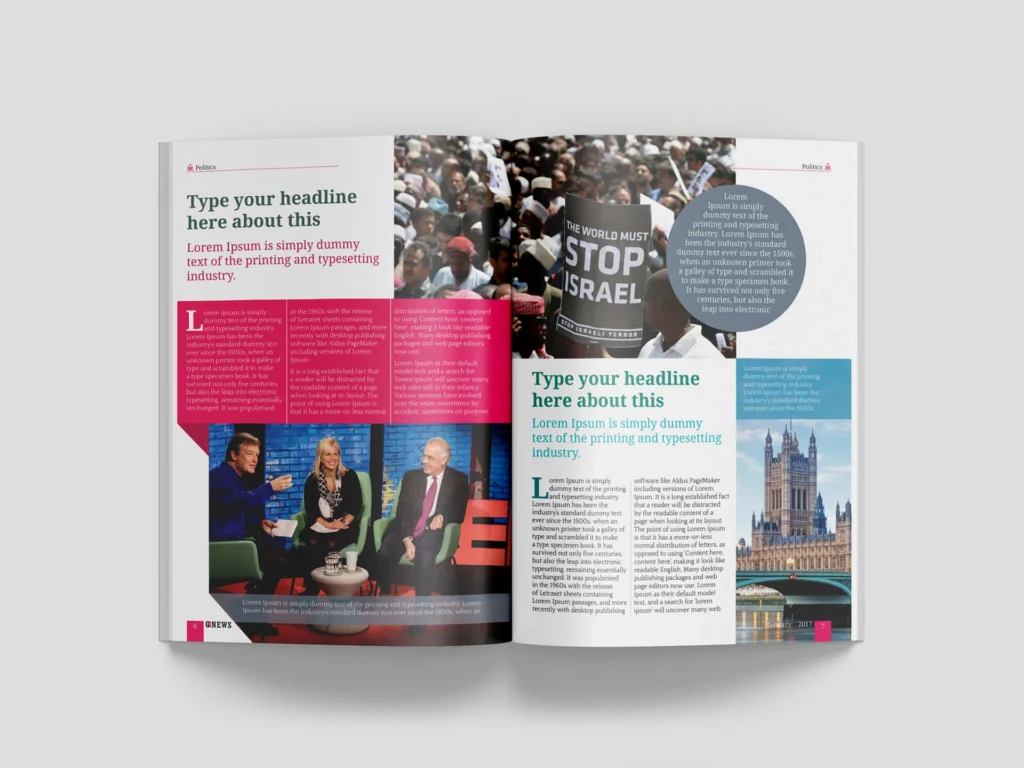 G-News Magazine Newsletter Template