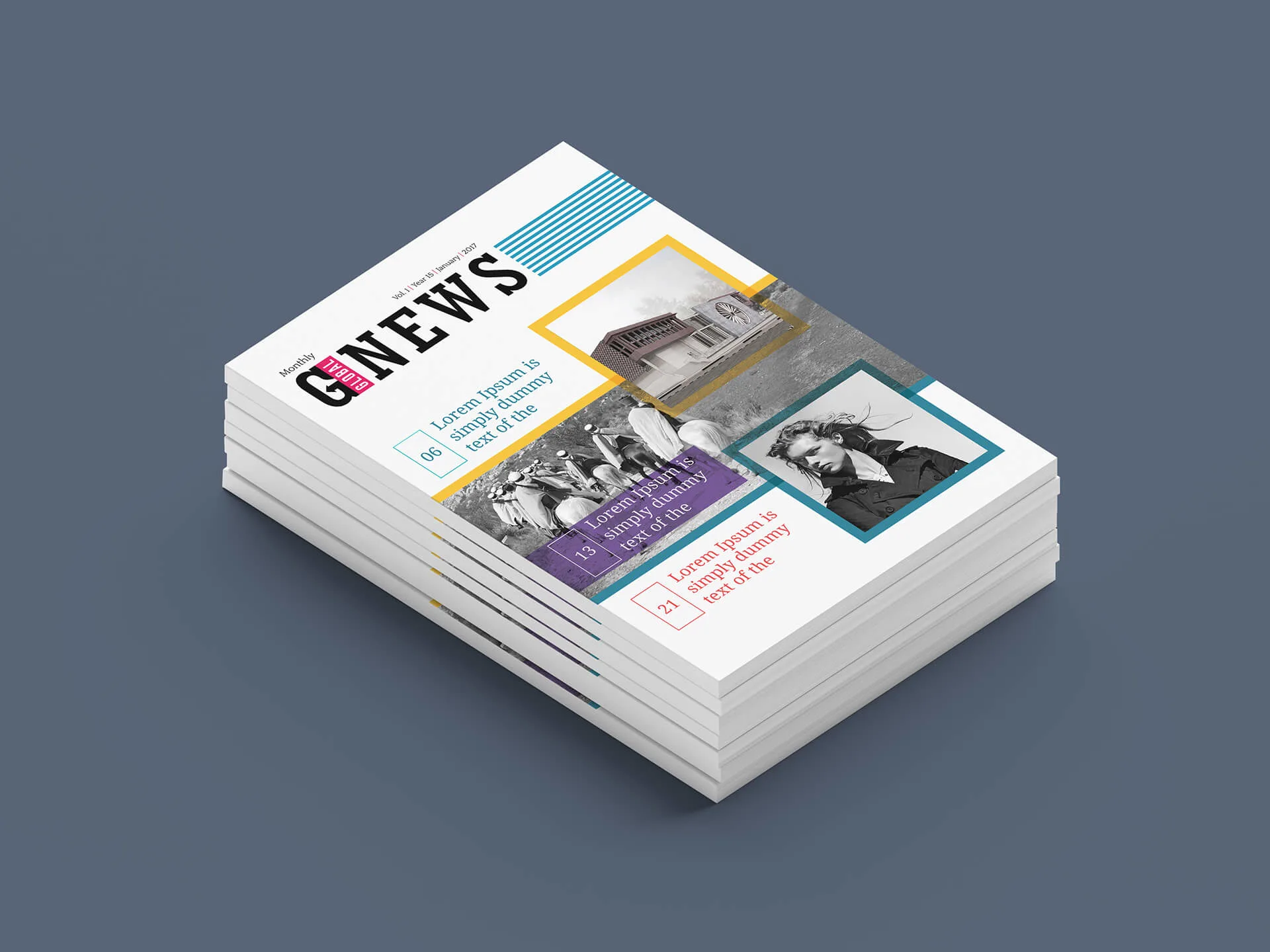 G-News Magazine Newsletter Template