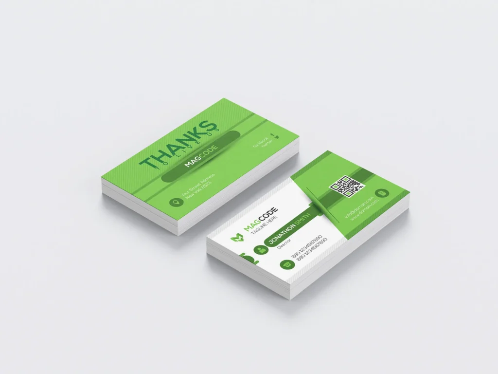 MagCode Business Card Template