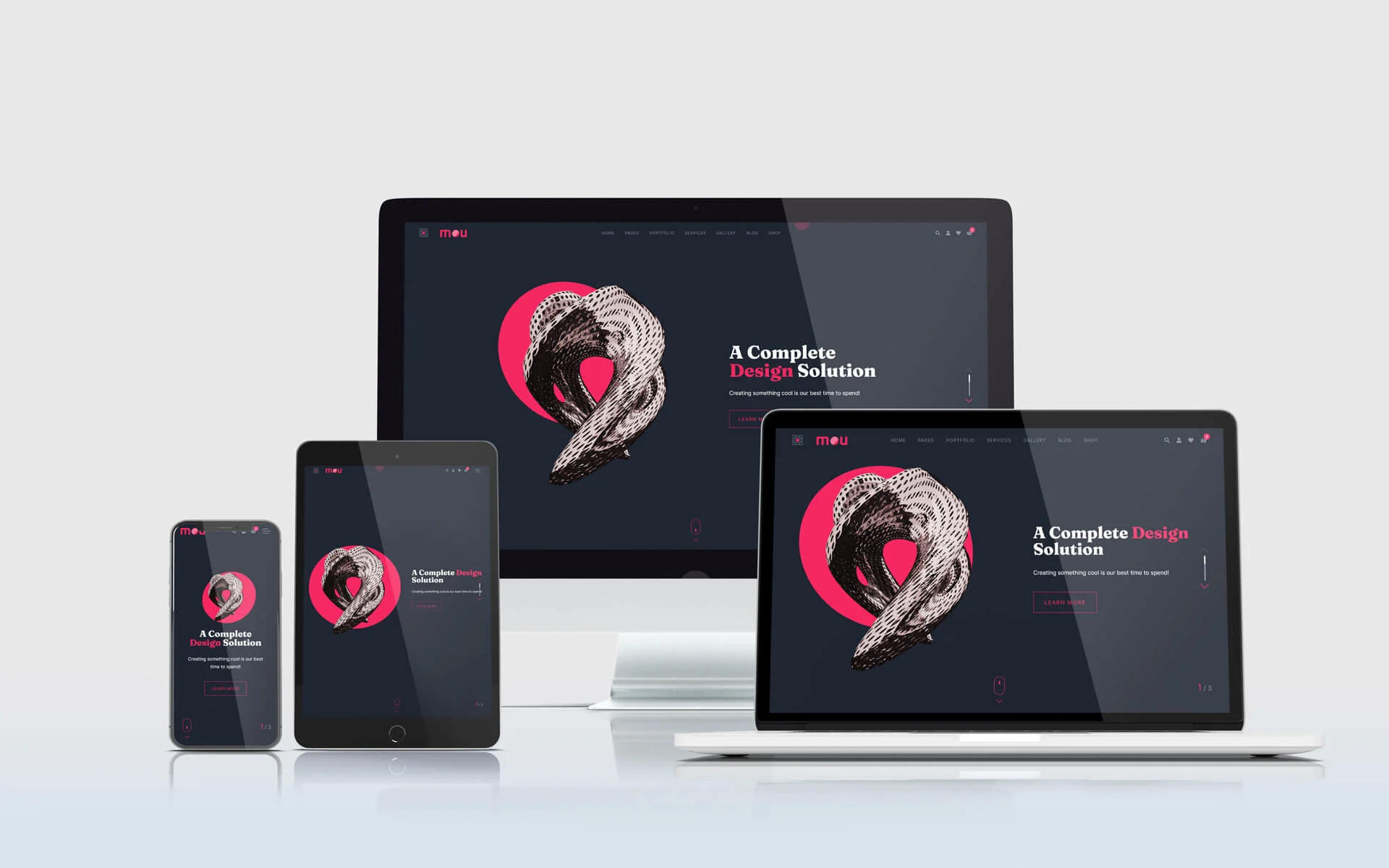 Mou – Creative Portfolio & Agency HTML5 Template