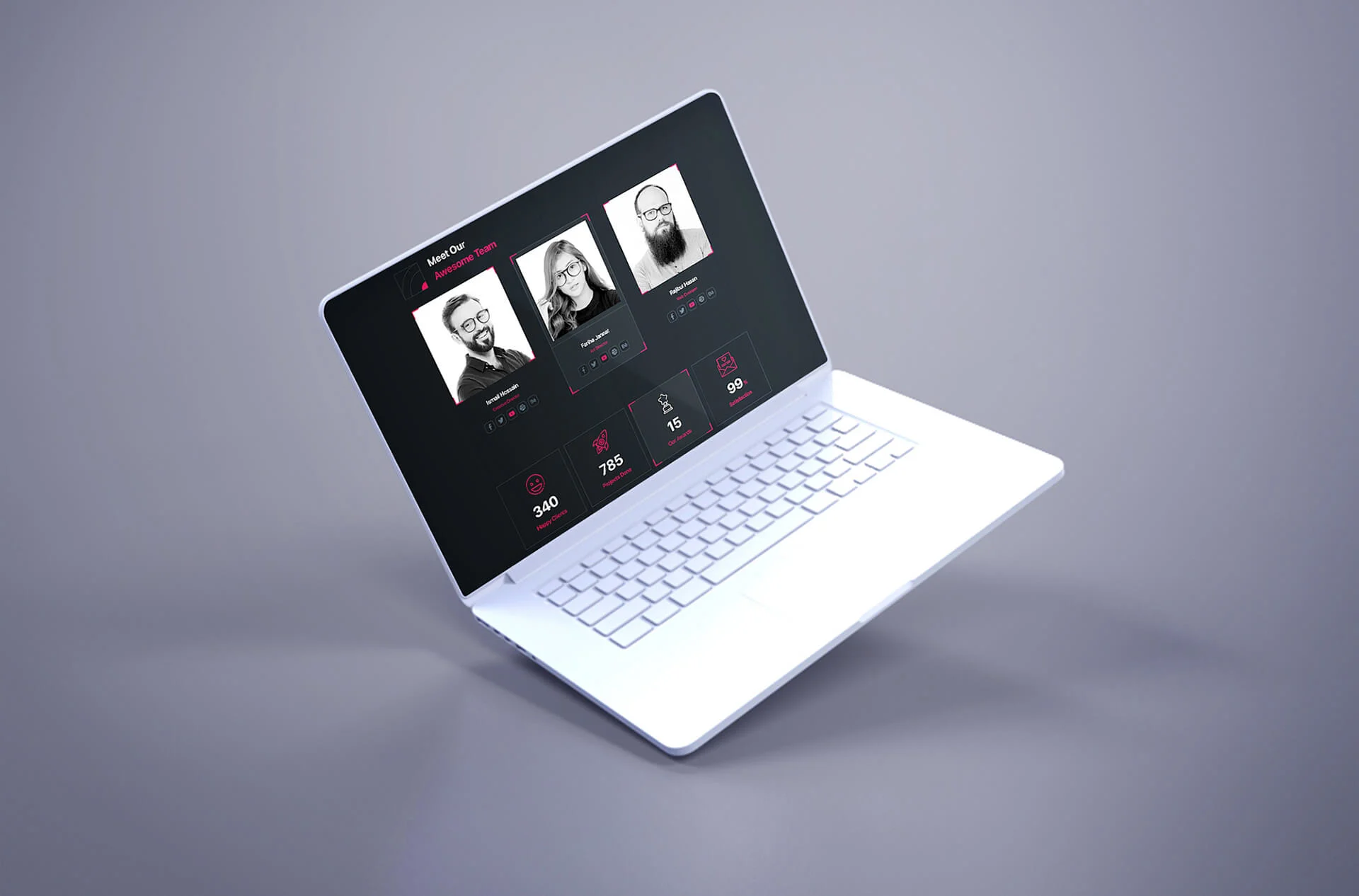 Moyuri | Freelancer and Creative Agency Adobe XD Template