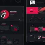 Moyuri | Freelancer and Creative Agency Adobe XD Template