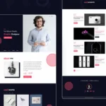 Nijhum – Personal and Creative Agency XD Template