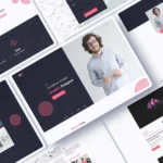 Nijhum – Personal and Creative Agency XD Template