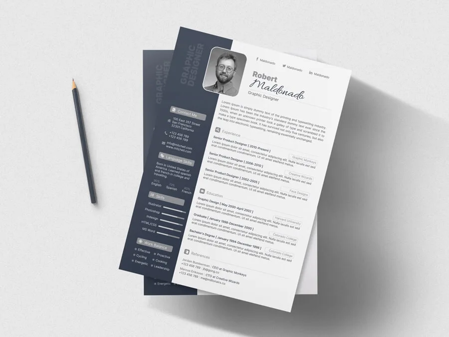 Robert Resume Template