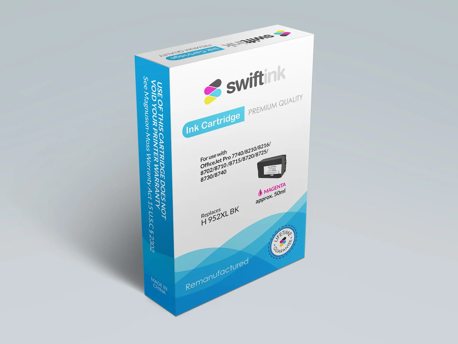 SwiftInk — Ink Cartridge Packaging Redesign