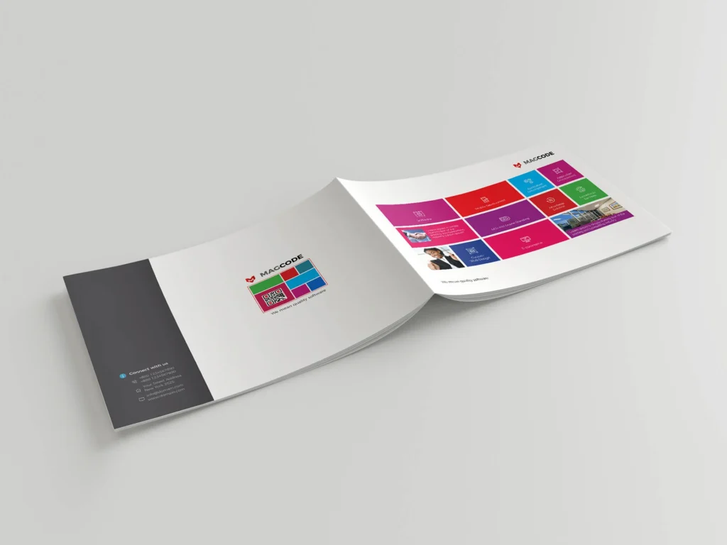 Windows Style Brochure Template