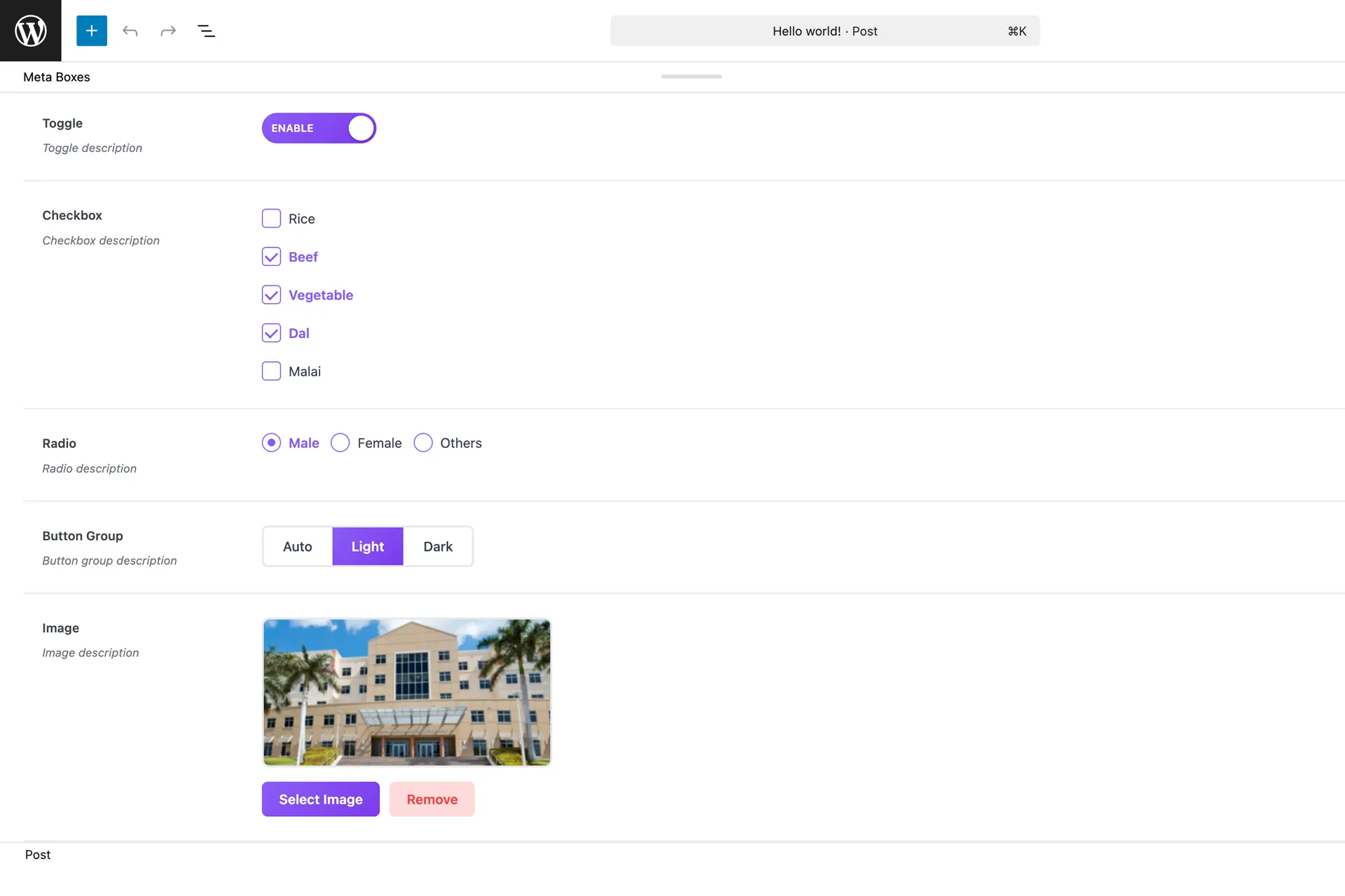 OneMeta – post-editor